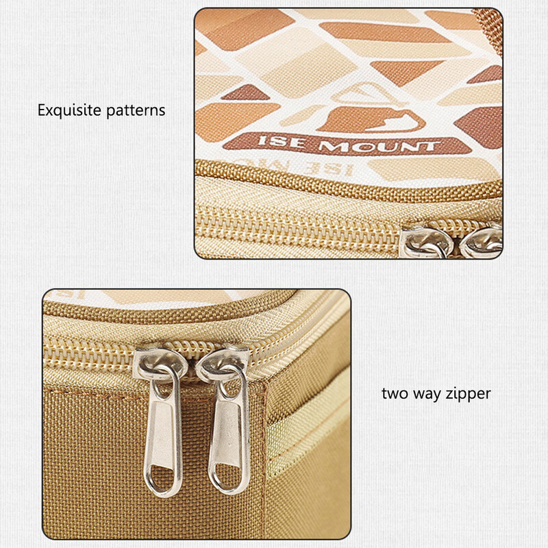 Set boca za začine Torba za pohranu velikog kapaciteta Set dozatora začina za kampiranje Staklenke za začine Organizator za piknik Kampiranje Roštilj