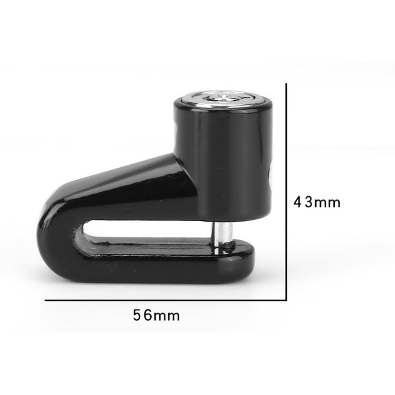 Velosipēda pretaizdzīšanas bloķēšanas velosipēda disku bremžu slēdzene ar bloķēšanas rāmi Drošības aizsardzības piekaramā atslēga MTB velosipēdu piederumi