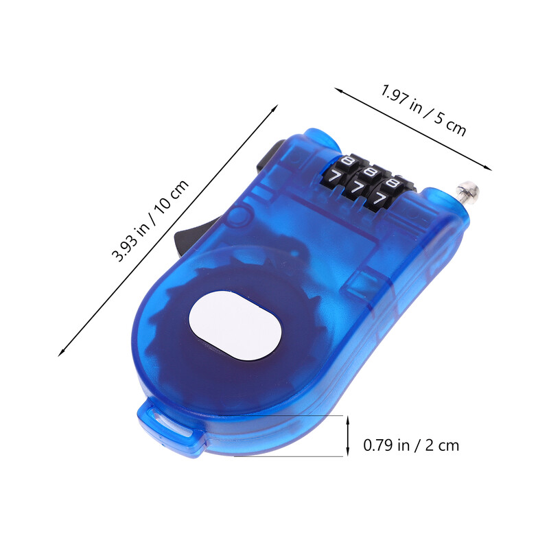 Pretaizdzīšanas kombinēta slēdzene Slēpju slēdzenes Snovborda pārnesumu koda Motorollera drošības kabelis Kodēta motorollera slēdzene snovborda drošības uzturēšanai