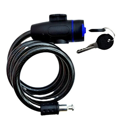 Velosipēda slēdzene 90 cm Lieljaudas motocikla ķēdes slēdzene, metāla pretaizdzīšanas slēdzene 2 atslēgas maksimālai velosipēda drošības pastiprināšanai