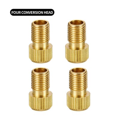 VXM velosipēda riteņu riepu pārneses vārsta adapteris franču mutes uz AV šosejas velosipēda vara FV sūkņa vārsta vāciņš Velosipēdu riepu piederumi