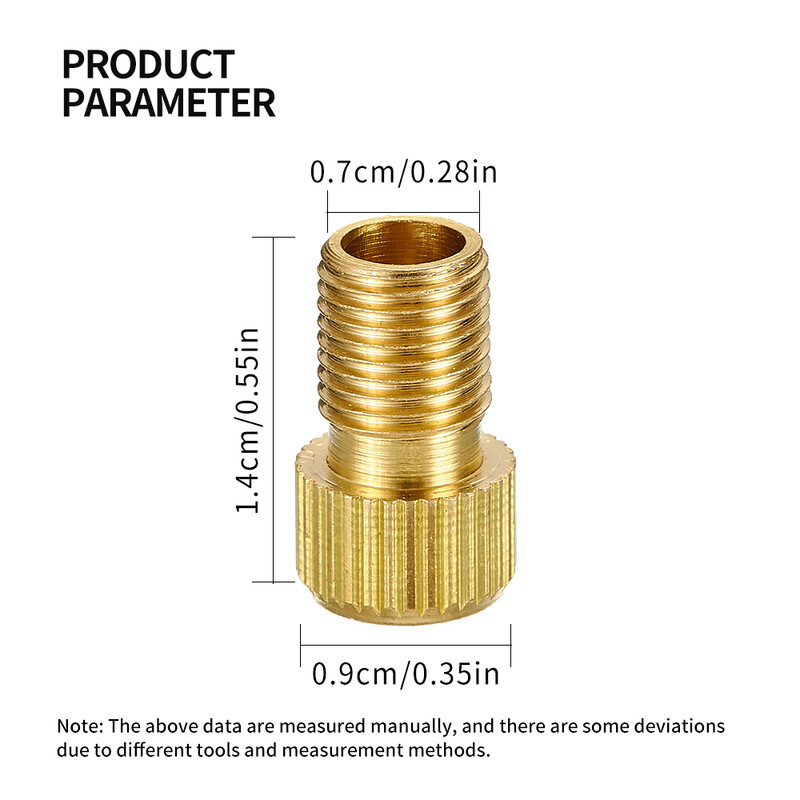 VXM velosipēda riteņu riepu pārneses vārsta adapteris franču mutes uz AV šosejas velosipēda vara FV sūkņa vārsta vāciņš Velosipēdu riepu piederumi