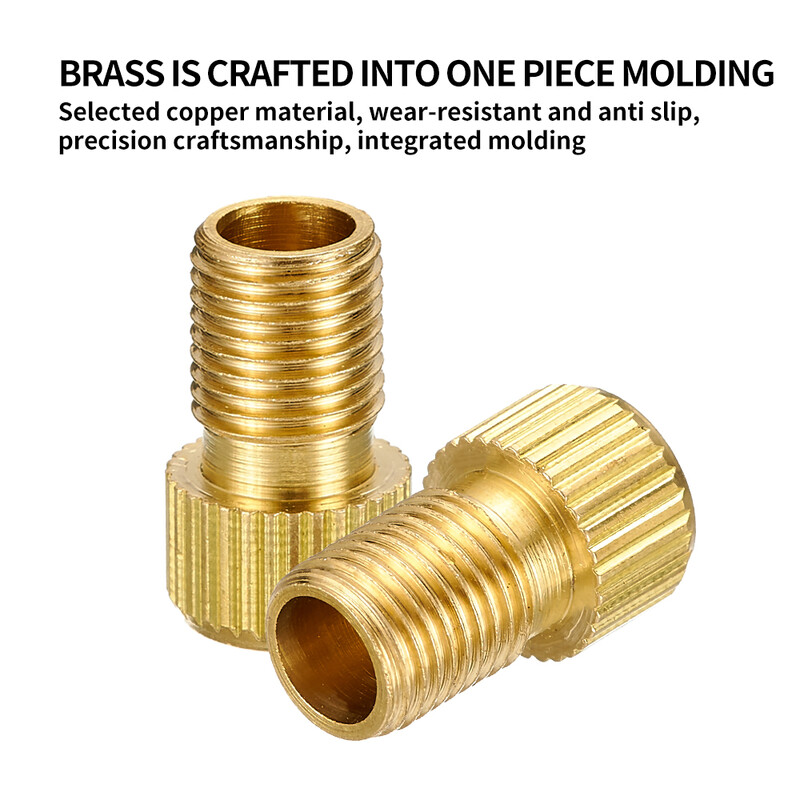 VXM velosipēda riteņu riepu pārneses vārsta adapteris franču mutes uz AV šosejas velosipēda vara FV sūkņa vārsta vāciņš Velosipēdu riepu piederumi