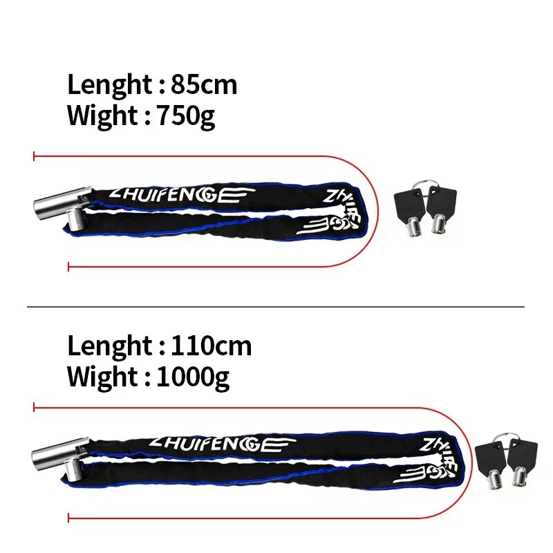 Galacok brava za lanac bicikla s manjom težinom i jačom sigurnošću, brava za bicikl protiv krađe za cestovne brdske bicikle