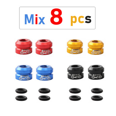 1–8 gab. Riepu vārsta uzgrieznis Velosipēda vakuuma riepa Presta vārsta skrūve Velosipēda vārsta pārsega instrumenti Riteņbraukšanas riepu remonts MTB velosipēdu piederumi
