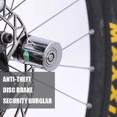 Nerūsējošā tērauda motocikla elektriskā velosipēda disku bremžu slēdzene ūdensizturīgs velosipēds kalnu velosipēda pretaizdzīšanas disku bremžu bloķētājs velosipēda slēdzene