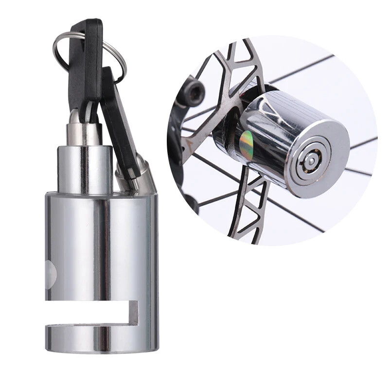 Nerūsējošā tērauda motocikla elektriskā velosipēda disku bremžu slēdzene ūdensizturīgs velosipēds kalnu velosipēda pretaizdzīšanas disku bremžu bloķētājs velosipēda slēdzene