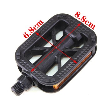 Mountain Road Bike Pedal Ποδήλατο Universal Bicycle Pedal with Reflector Riding Accessori for Bike Electric Vehicle Accessori