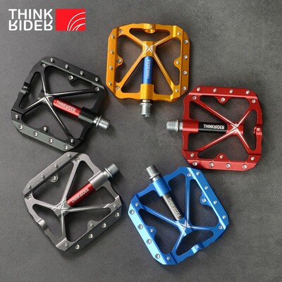 ThinkRider Flat Bike Pedale MTB Road 3 Sealed Bearings Pedale za bicikle Pedale za brdske bicikle Wide Platform Accessories Dio