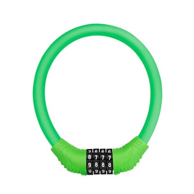 4-digitálny kódový zámok na bicykel proti krádeži, bezpečnostné zámky z nehrdzavejúcej ocele, prenosný kombinovaný kódový zámok