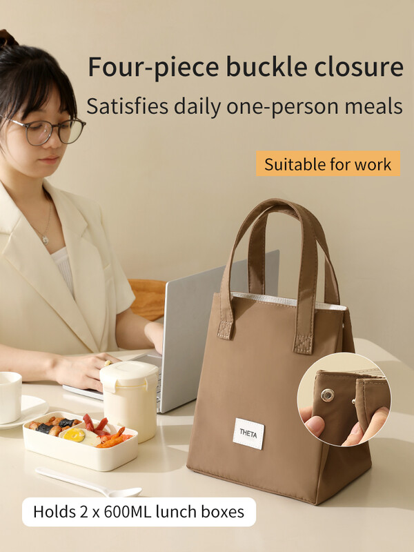 tianzong pusdienu soma OL sievietēm, termiski izolēta pusdienu kastīte Tote Cooler rokassomiņa Ūdensizturīga Bento Pouch Biroja pārtikas plecu somas
