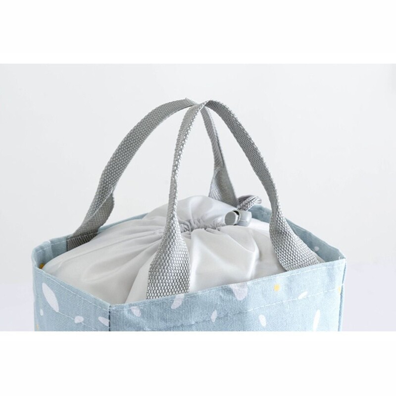 Torba za ručak izolirana od Oxford tkanine Jednostavna prijenosna kutija za ručak velikog kapaciteta Torbe za hranu Žene