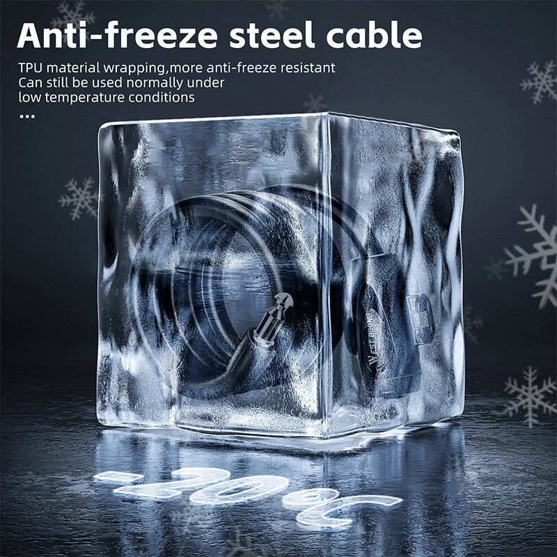 WEST BIKING Anti-freeze velosipēda kabeļa slēdzene 1,2/1,5 m bieza pretaizdzīšanas drošības slēdzene pārnēsājama velosipēda slēdzene MTB šosejas velosipēdu piederumi