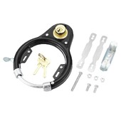 Încuietori de roți de biciclete antifurt de epocă, cu cheie în formă de U, impermeabil, durabil, scuter pentru ciclism, blocare de securitate pentru motociclete, consumabile pentru biciclete