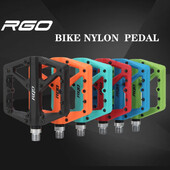 RGO pedale za bicikle Mtb najlonska platforma za noge Ravni brdski bicikl Držač za vesla Ležajevi za pedale Podnožja za noge za biciklizam