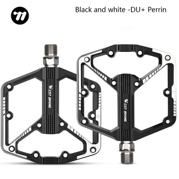 WEST BIKING Πεντάλ ποδηλάτου Πεντάλ από κράμα αλουμινίου Πεντάλ ποδηλάτου βουνού Πεντάλ άξονα χρώμιο-μολυβδαίνιο