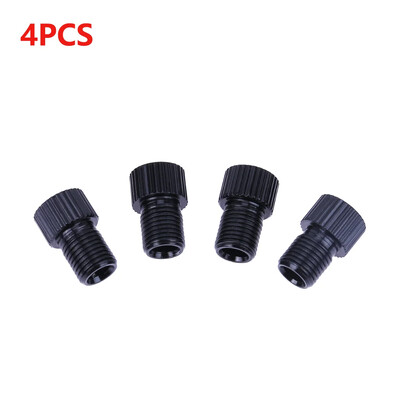 4/5/10/20gab Presta uz Schrader adapteri alumīnija sakausējuma riepu vārstu savienotāji vara velosipēda sūkņa riepu adapteri velosipēdu daļas