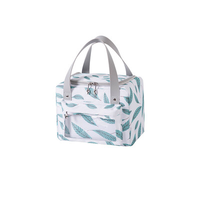 Oksfordas auduma termiskā pusdienu soma ar plecu siksnu Lielas ietilpības pārtikas izolēta aukstumsoma Piknika ceļojumu Bento Box piegādes soma