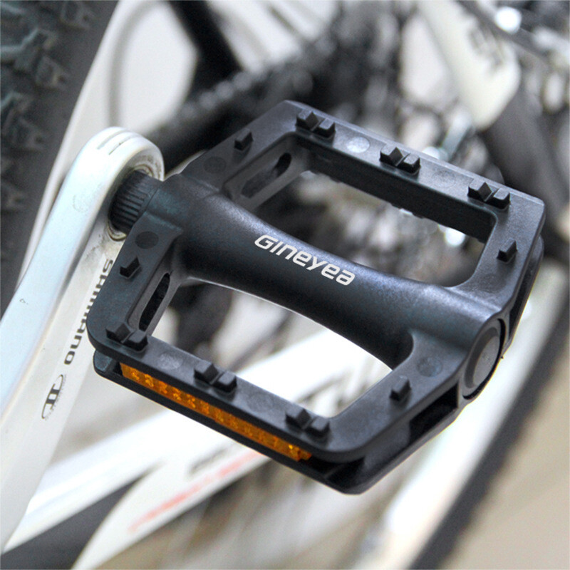 Gineyea pilsētas velosipēdu pedāļi, lietie neilona velosipēdu pedāļi MTB, šosejas velosipēdiem