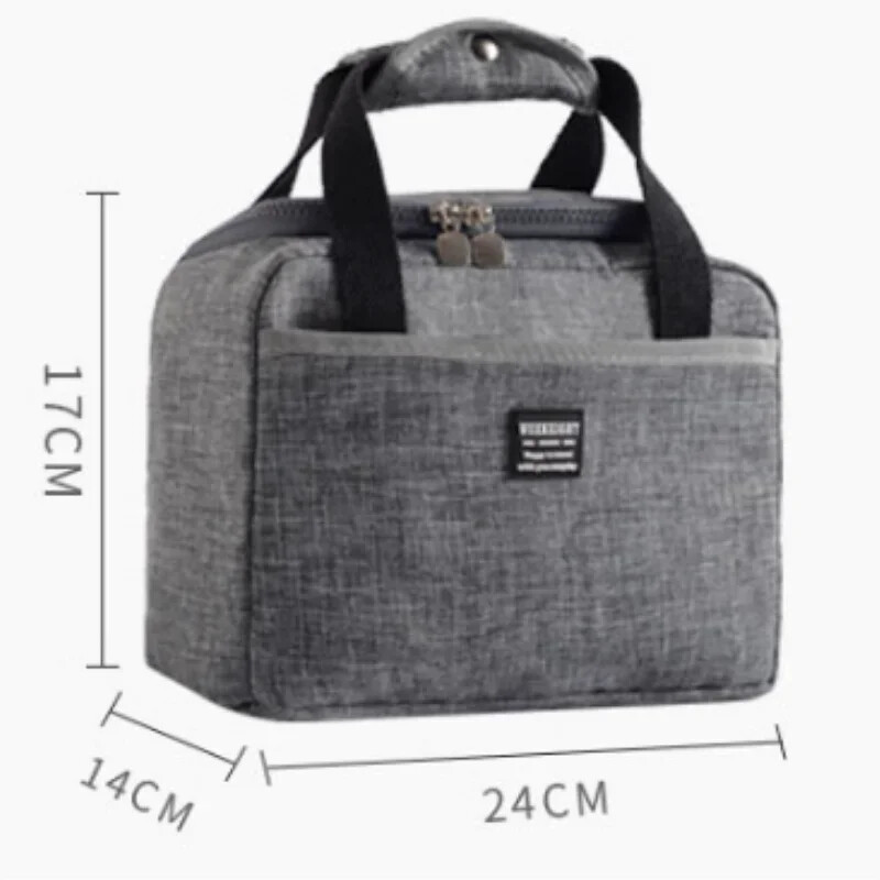 Prenosné obedové tašky Nové tepelne izolované obedové boxy Tote chladiace kabelky Bento vrecko na večeru Tašky na školské jedlo