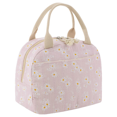 Dzērienu pārvadātājs izolēta soma piknika soma Pārnēsājama pārtikas termiskā soma alus piegādes soma ar rokturi pludmales piknika ceļojumiem.