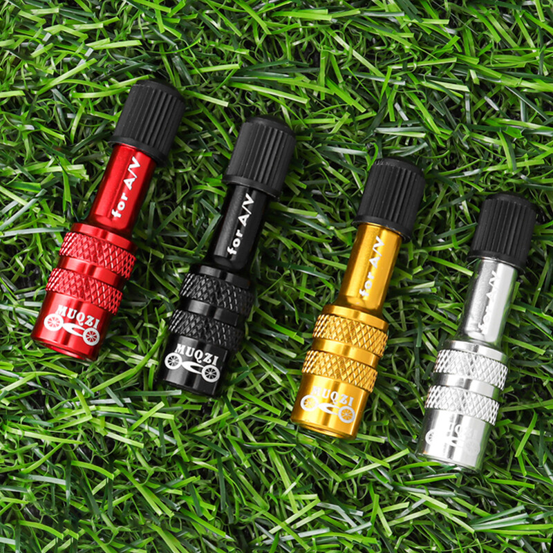 MUQZI MTB velosipēdu dakšas Schrader vārsta adapteris kalnu velosipēdu daļām