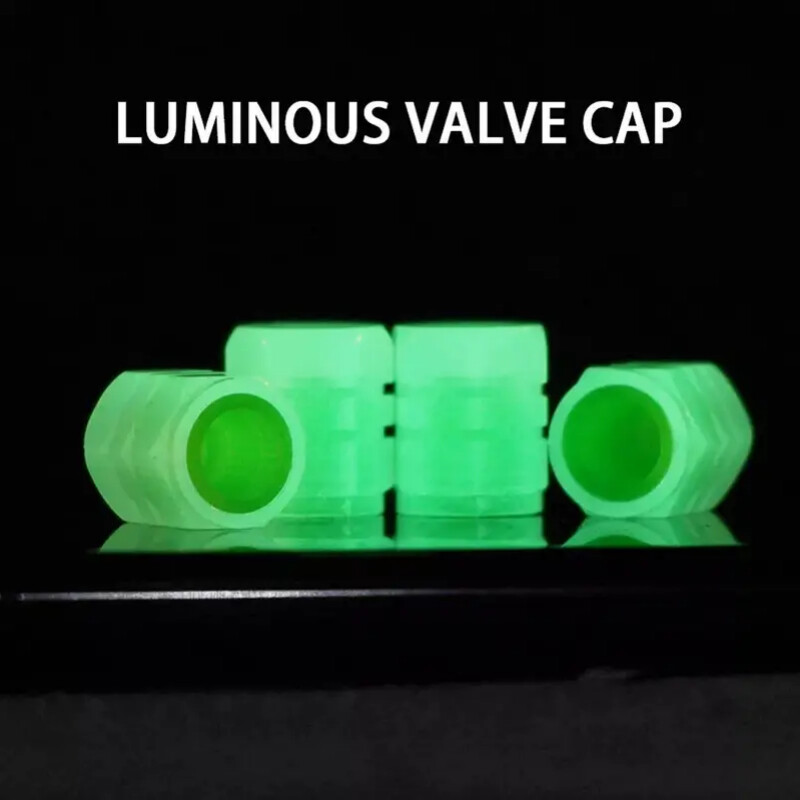 16 bucăți capace de tijă pentru supape de anvelopă de bicicletă, capace fluorescente pentru supape de aer pentru pneuri, biciclete, accesorii auto