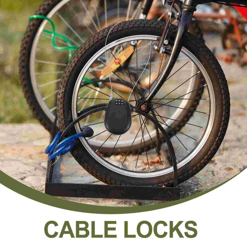 Maza tērauda stiepļu troses bērnu velosipēda slēdzene mini slēpošanas cinka sakausējuma snovborda parole