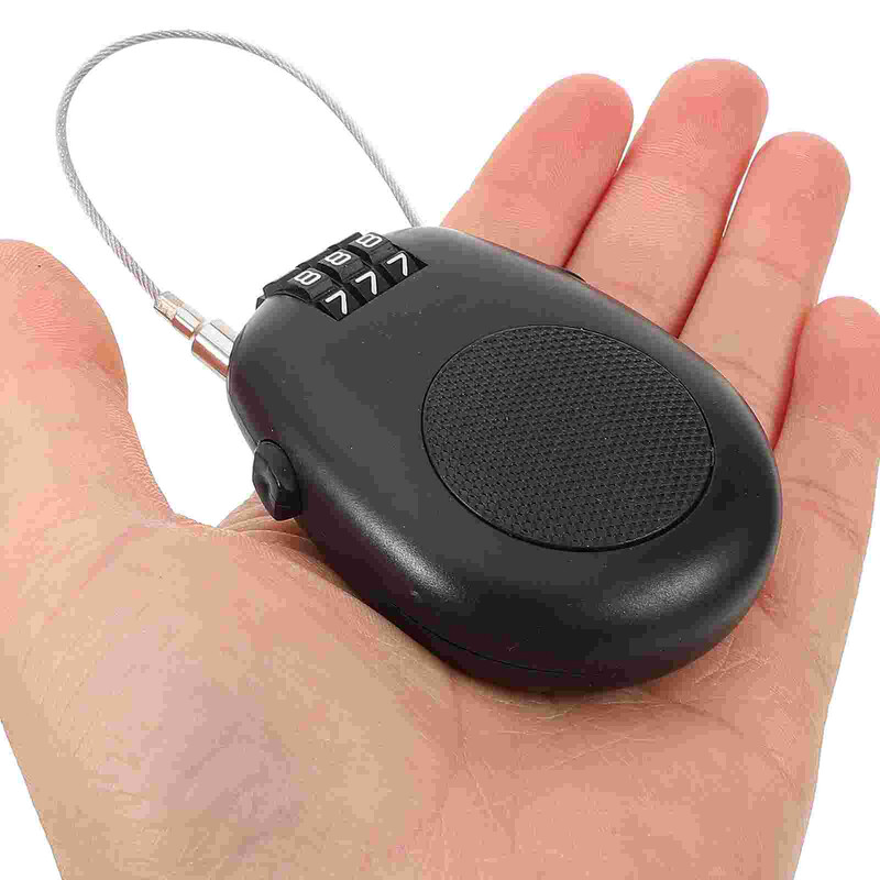 Maza tērauda stiepļu troses bērnu velosipēda slēdzene mini slēpošanas cinka sakausējuma snovborda parole