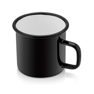 Emajlirana šalica za kampiranje od 350 ml Višebojne prijenosne šalice za kampiranje za piknik na otvorenom, ruksak, šalice za doručak, putovanja i dom