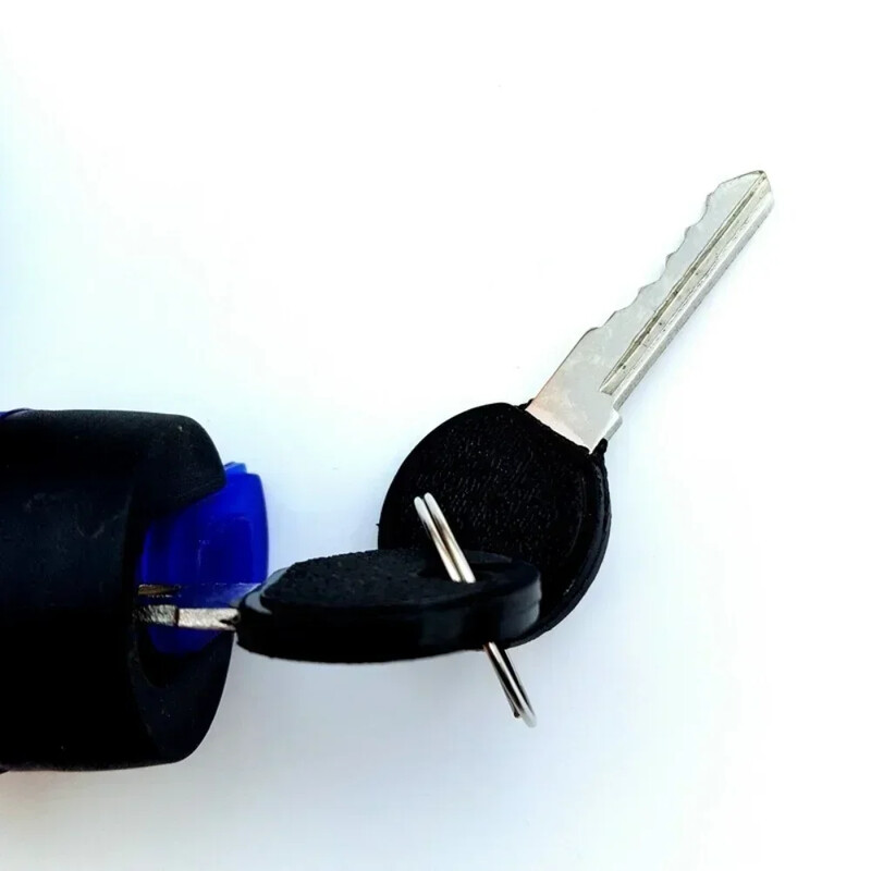 Universāla velosipēda slēdzene pretaizdzīšanas ar 2 atslēgām Velosipēda Motocikla Kalnu drošības kabelis S Piederumi Multifu Safe Bikes Lock