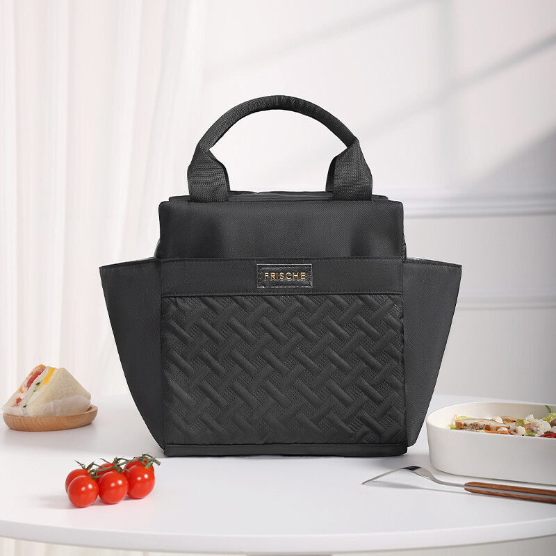Pusdienu soma Atkārtoti lietojama izolēta termosoma sievietēm Vīriešu daudzfunkcionāla aukstuma soma siltu uzturošu pusdienu kaste Hermētisks ūdensnecaurlaidīgs maisiņš