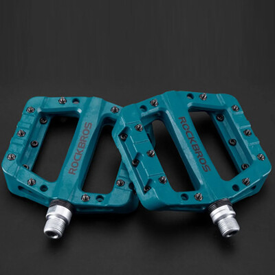 ROCKBROS īpaši vieglie velosipēdu pedāļi, neilona gultņi, izturīgi, plaša laukums, velosipēdu daļas, riteņbraukšana, MTB, blīvgumju gultņi