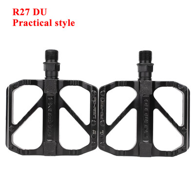 PROMEND Velosipēdu pedāļi Pretslīdes DU Gultnis MTB pedālis Ultralight Road Bike Pedal Platform Platform R29 M27 Pedāļi Velosipēdu piederumi