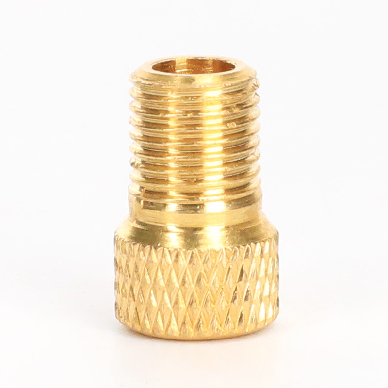 1 pc vārsta adaptera sūknis, pārveidojot Presta par Schrader vara vārsta adapteri Riteņi Gāzes sprauslas caurules rīks Velosipēdu piederumi