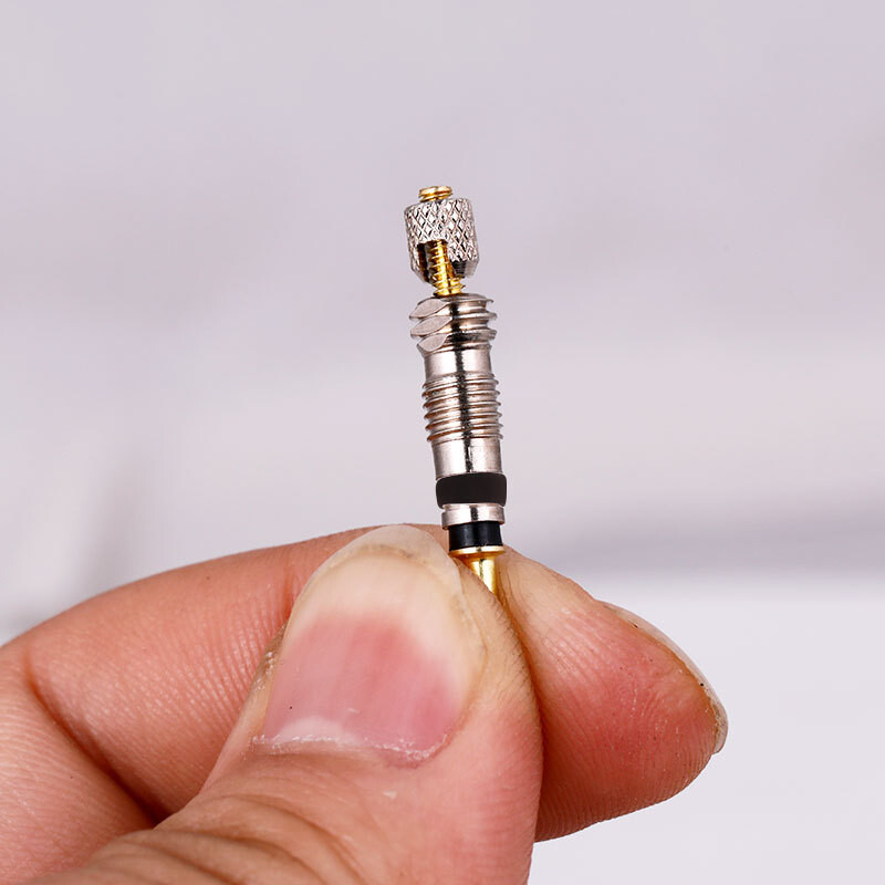 6/12 gab velosipēda noņemams Presta Valve Core velosipēda nomaiņas misiņa bezcauruļu serdes noņemšanas rīks bezcaurulei šosejas MTB velosipēdam