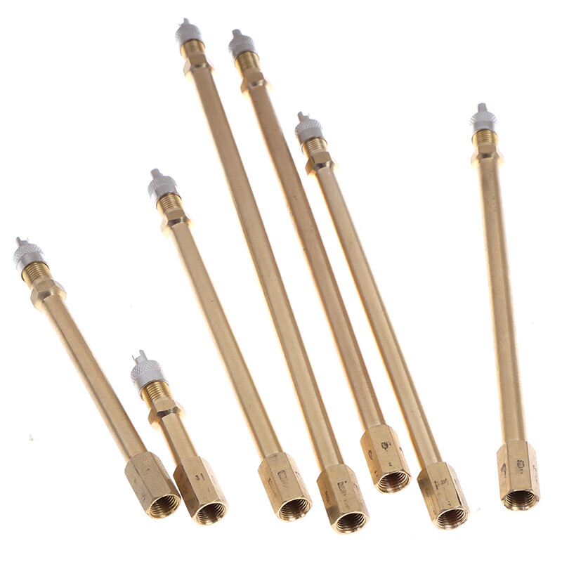 Automašīnu kravas automašīnu misiņa riteņu riepas vārsta vāciņš riepas kāta pagarinājuma staba vāciņa pagarinātājs tvaika laivas piepūšanas vārsta kāti automobiļu rīks