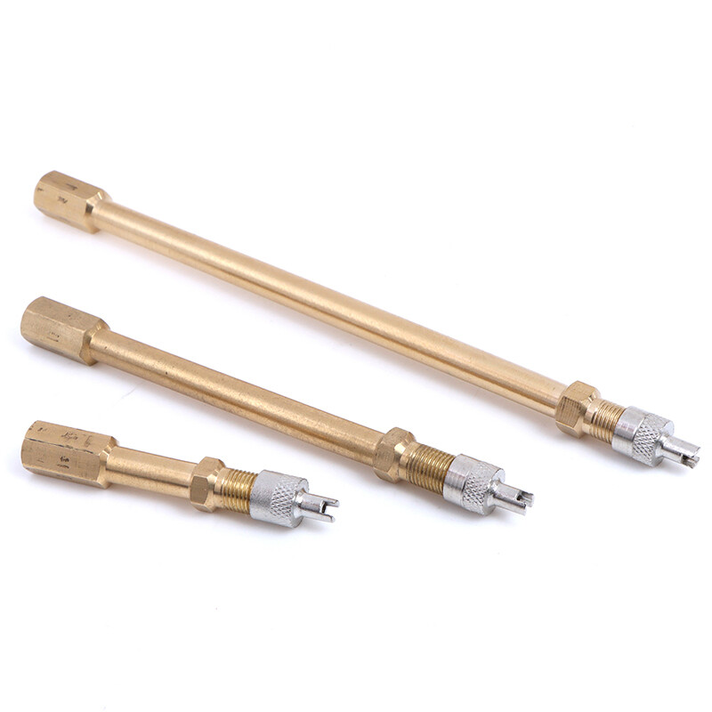 Automašīnu kravas automašīnu misiņa riteņu riepas vārsta vāciņš riepas kāta pagarinājuma staba vāciņa pagarinātājs tvaika laivas piepūšanas vārsta kāti automobiļu rīks