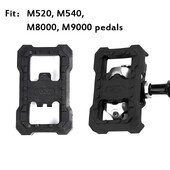 MTB velosipēdu pedāļu pārveidotājs velosipēda pedāļi bez saspraudes Pašbloķējošs kalnu velosipēda pedāļa adapteris Shimano M520/M540/M8000/M9000
