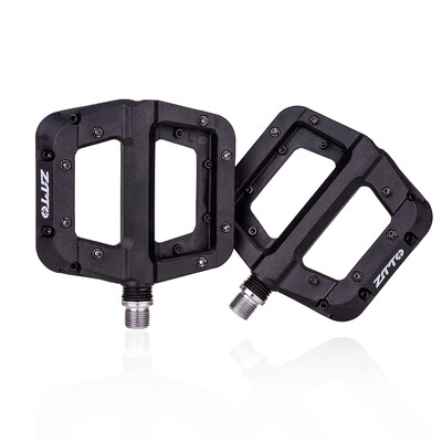 ZTTO MTB ležajevi Ultralight Flat Pedal Chester XC Race AM Mountain BMX Face Anti-slip Big Foot DU Bushing Najlonski plastični bicikl
