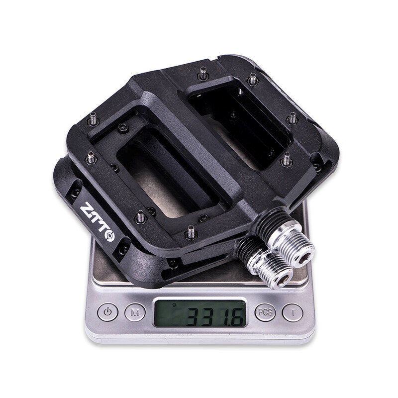 ZTTO MTB ležajevi Ultralight Flat Pedal Chester XC Race AM Mountain BMX Face Anti-slip Big Foot DU Bushing Najlonski plastični bicikl