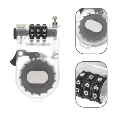 Slēpošanas snovborda drošības slēdzene Mazuļu snovborda ķiveres Slēdzenes tērauda stieples pārnēsājamas