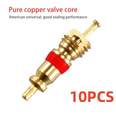 Miez de supapă de anvelopă Rezistent Fiabil aliaj de cupru pur Bicicletă Vehicul electric Motocicletă Mașină Tub interior Miez de supapă Miez de gură