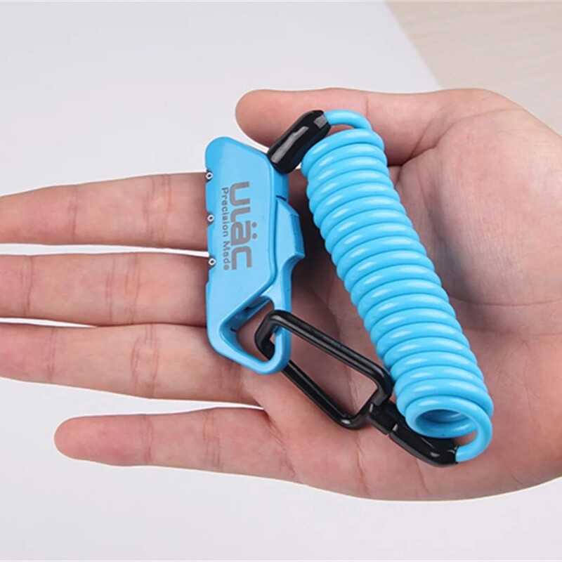 JAUNA ULAC 1200mm MTB velosipēda mini slēdzene pretaizdzīšanas parole Velosipēdu slēdzenes Cinka sakausējuma troses slēdzene šosejas MTB velosipēdu piederumiem K-2N