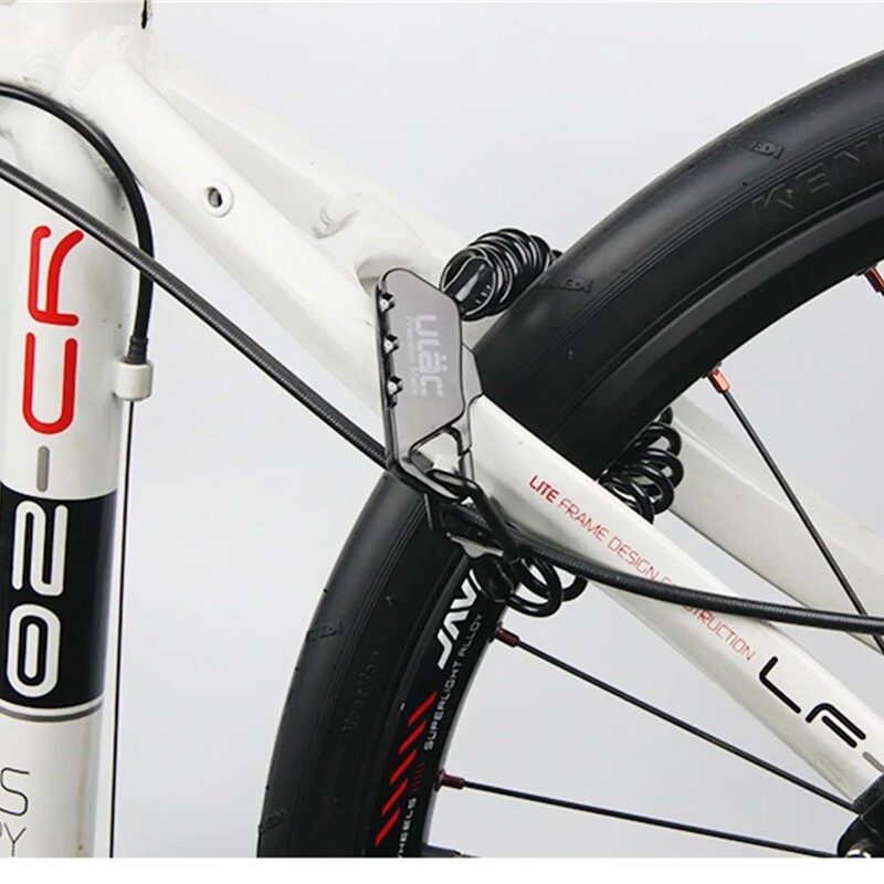 JAUNA ULAC 1200mm MTB velosipēda mini slēdzene pretaizdzīšanas parole Velosipēdu slēdzenes Cinka sakausējuma troses slēdzene šosejas MTB velosipēdu piederumiem K-2N