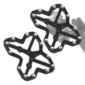 Velosipēda pašbloķējošais pedālis, pagriežams plakanais pedālis MTB šosejas velosipēda ātrās atbrīvošanas bloķēšanas plāksnes bloķēšanas apavu pārveidošanas pedālis riteņbraukšanas piederumam