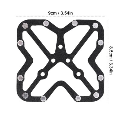 Velosipēda pašbloķējošais pedālis, pagriežams plakanais pedālis MTB šosejas velosipēda ātrās atbrīvošanas bloķēšanas plāksnes bloķēšanas apavu pārveidošanas pedālis riteņbraukšanas piederumam