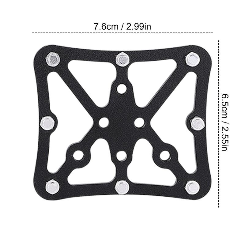 Velosipēda pašbloķējošais pedālis, pagriežams plakanais pedālis MTB šosejas velosipēda ātrās atbrīvošanas bloķēšanas plāksnes bloķēšanas apavu pārveidošanas pedālis riteņbraukšanas piederumam