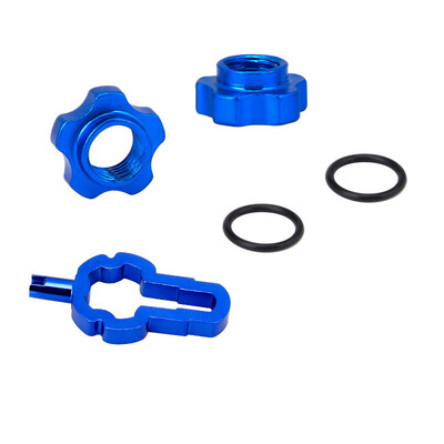 TOOPRE Presta ventil za bicikl bez zračnice Schrader Matica za konverziju ventila Adapterska matica za konverziju obruča ventila s ključem za ugradnju