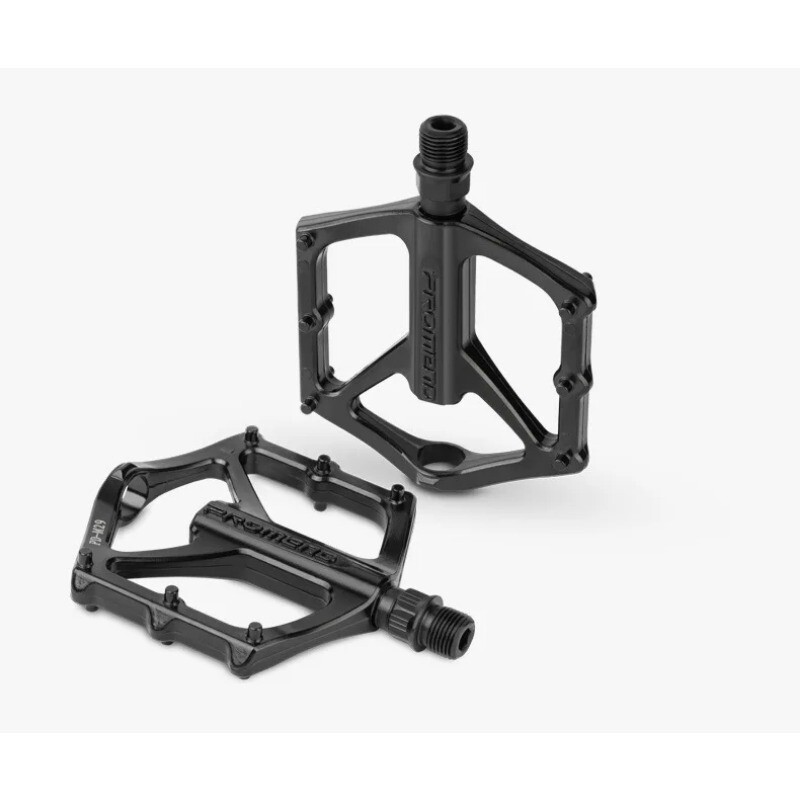 MTB velosipēdu pedāļu pretslīdes dubultie DU gultņi viegla alumīnija sakausējuma pedāļa platas platformas pedāļi kalnu velosipēdu daļas